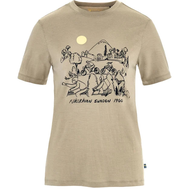 Hoja Lugnt Wool T-shirt W